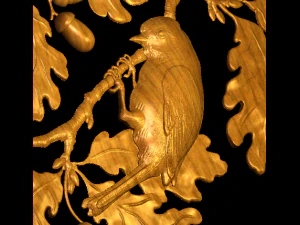 Birds on branches 3D Print Model
