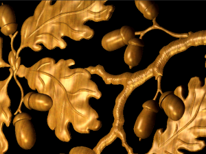Birds on branches 3D Baskı Modeli