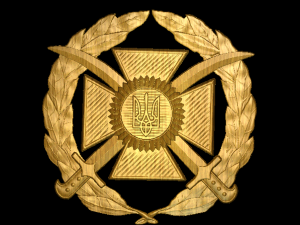 General military insignia of the armed forces of Ukraine 3D Print Model