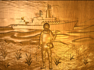 Russian warship Go fuck yourself Russian warship 3D Model
