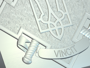 Ukrainian patriotic symbol 3Dモデル