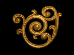 Door-panel-decoration 3D Print Model