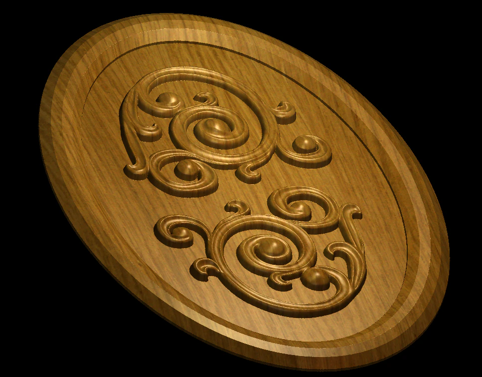 Door-panel-decoration 3D Print Model .c4d .max .obj .3ds .fbx .stl .blend 