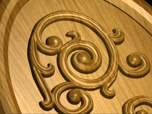Door-panel-decoration 3D Baskı Modeli