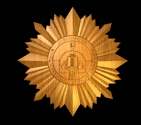 National Police of Ukraine 3D Baskı Modeli .c4d .max .obj .3ds .fbx .stl .blend 