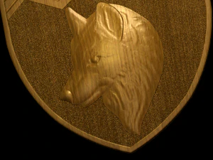 With shield 3D Print Model