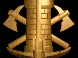 Ukrainian Army Corps of Engineers 3D Print Model