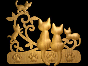 Key hanger 3D Print Model