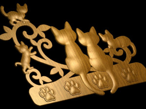 Key hanger Modelo de impresión 3D