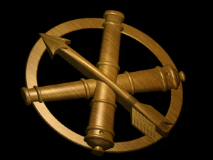 Ukrainische Luftverteidigungskr&auml;fte 3D Druckmodell