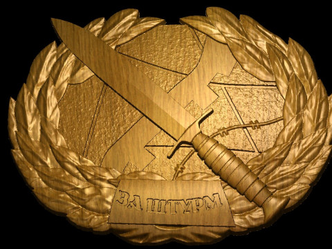 For Assault Award 3D Print Model