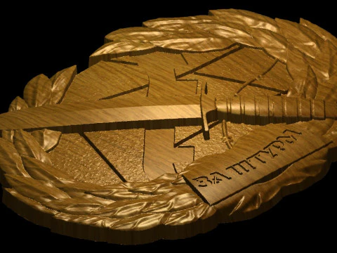 For Assault Award 3D Print Model