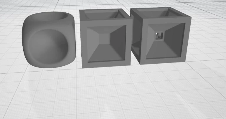 Hipercubes 3D Print Model .c4d .max .obj .3ds .fbx .stl .blend 