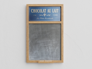 French style chalk board - blackboard 3Dモデル