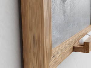 French style chalk board - blackboard 3Dモデル