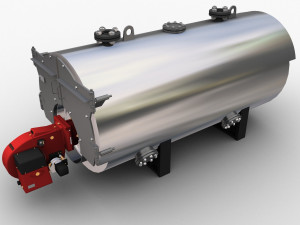 Gas boiler 3D Model