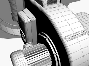 Gas boiler 3D Model