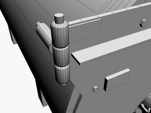 Gas boiler 3D-Modell