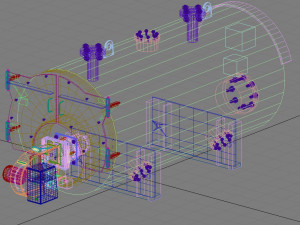 Gas boiler 3D-Modell