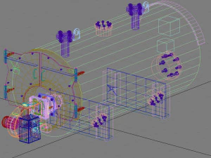 Gas boiler 3D Model