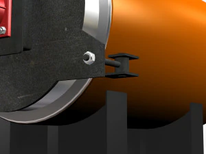 Gas boiler compact 3D Model