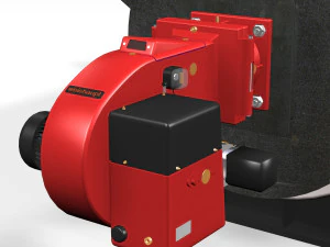 Gas boiler compact 3D Model