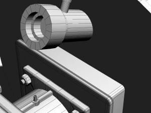 Gas boiler compact 3D Model