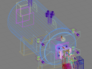 Gas boiler compact 3D 模型