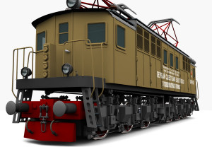 Locomotive 3D Model