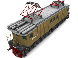 Locomotive 3D Model
