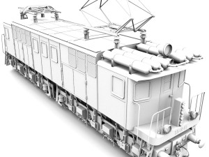 Locomotive 3D Model