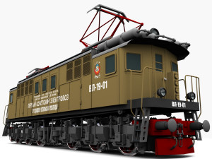 Locomotive 3D Model