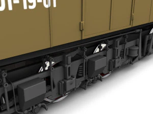 Locomotive 3D Model