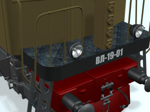 Locomotive 3D Model