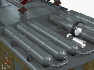 Locomotive 3D Model