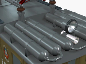 Locomotive 3D Model