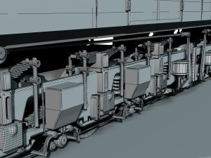 Locomotive 3D Model