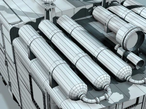 Locomotive 3D Model
