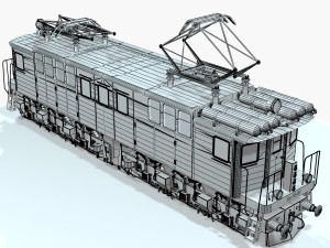 Locomotive 3D Model