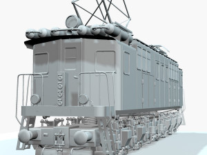 Locomotive 3D Model