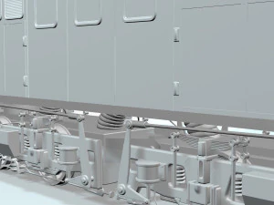 Locomotive 3D Model