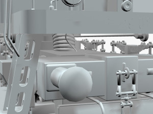 Locomotive 3D Model