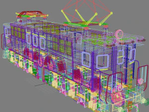 Locomotive 3D Model
