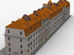 European building 3D Model