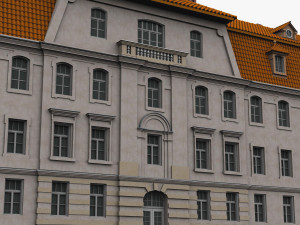 European building 3D Model