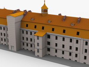 European building 3D Model