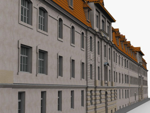 European building 3D Model