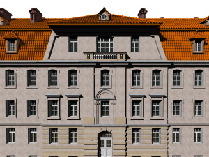 European building 3D Model