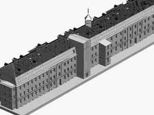 European building 3D Model