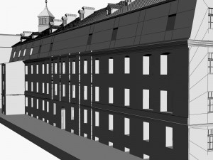 European building 3D Model